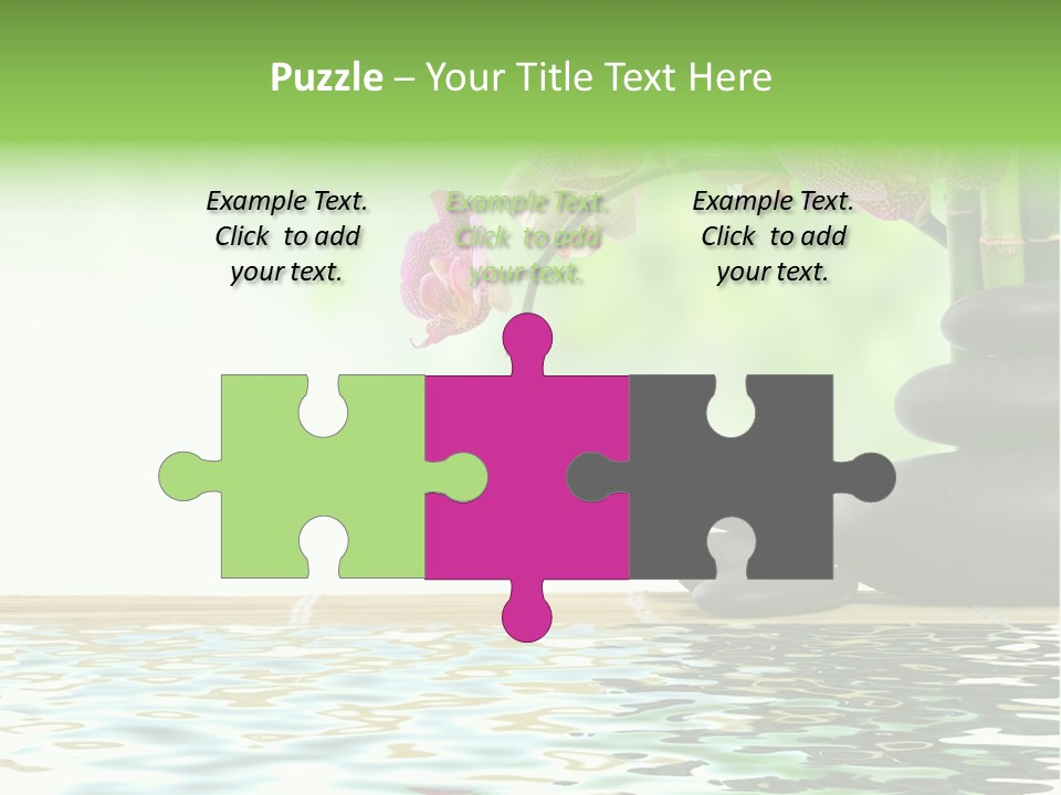 Lucky Background Boulder PowerPoint Template