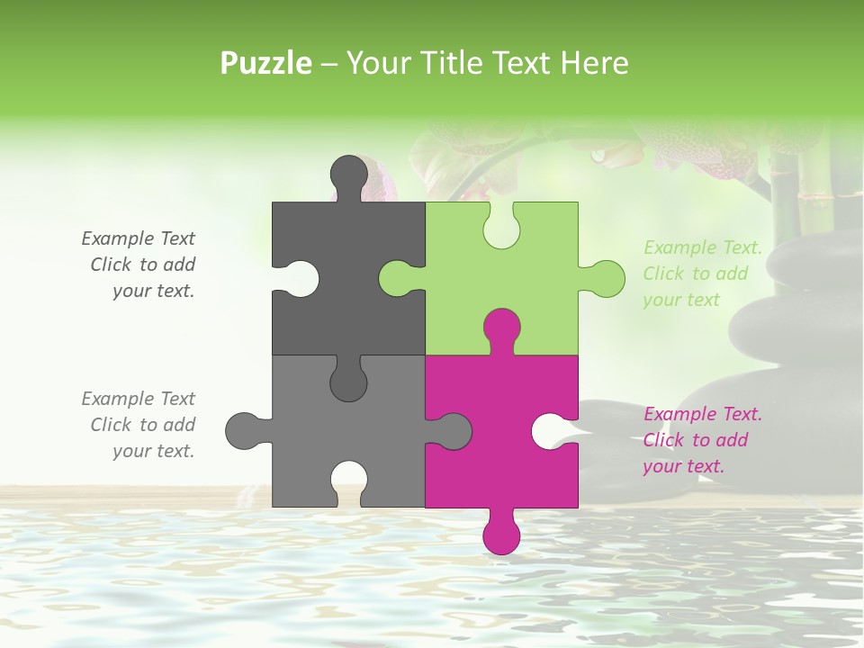 Lucky Background Boulder PowerPoint Template