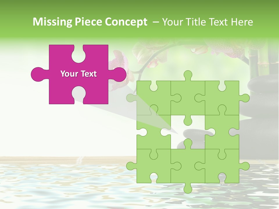 Lucky Background Boulder PowerPoint Template