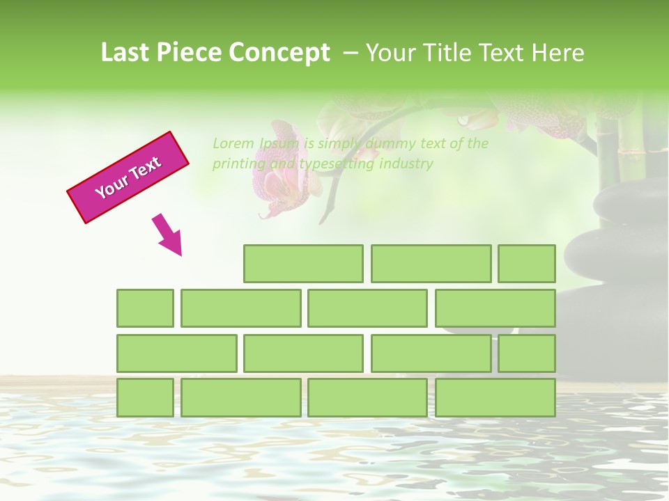 Lucky Background Boulder PowerPoint Template