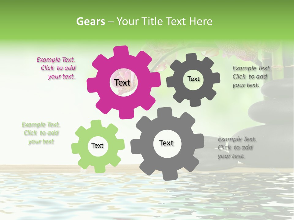 Lucky Background Boulder PowerPoint Template