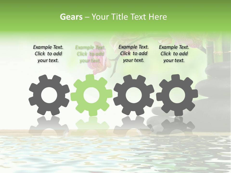 Lucky Background Boulder PowerPoint Template