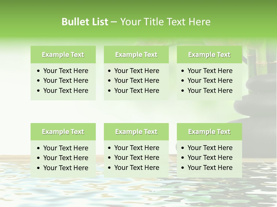 Lucky Background Boulder PowerPoint Template