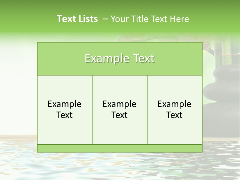 Lucky Background Boulder PowerPoint Template