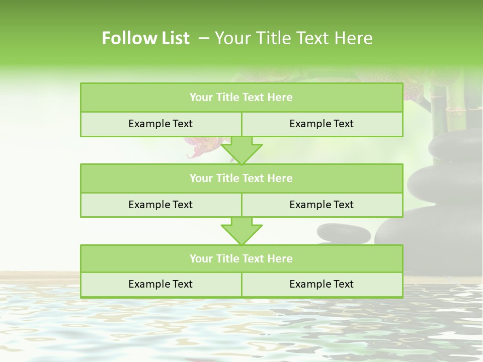 Lucky Background Boulder PowerPoint Template
