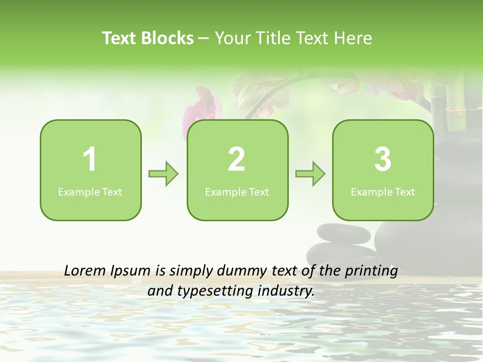 Lucky Background Boulder PowerPoint Template