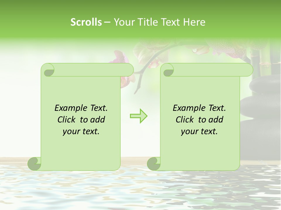 Lucky Background Boulder PowerPoint Template