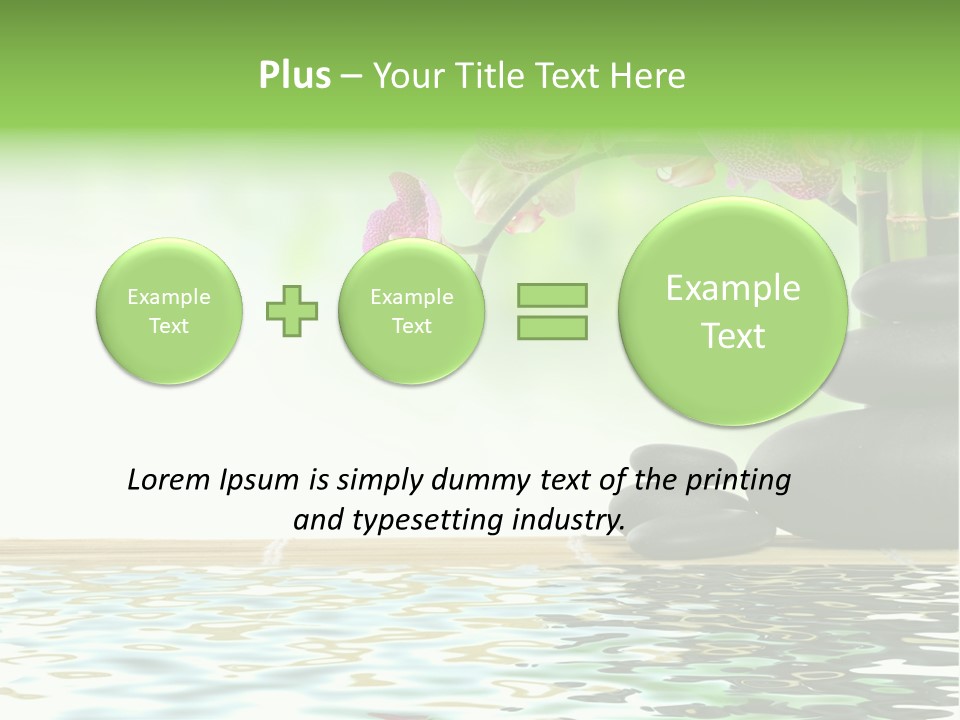 Lucky Background Boulder PowerPoint Template