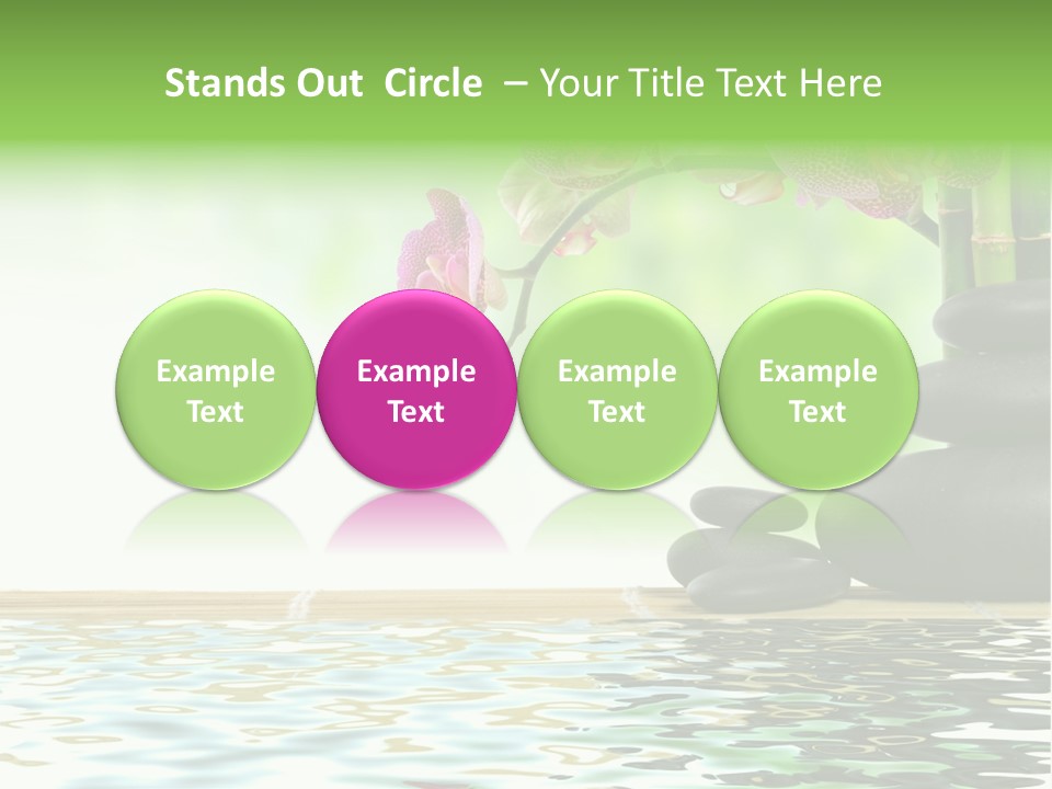 Lucky Background Boulder PowerPoint Template