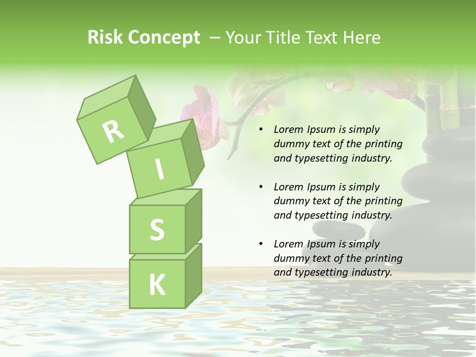 Lucky Background Boulder PowerPoint Template