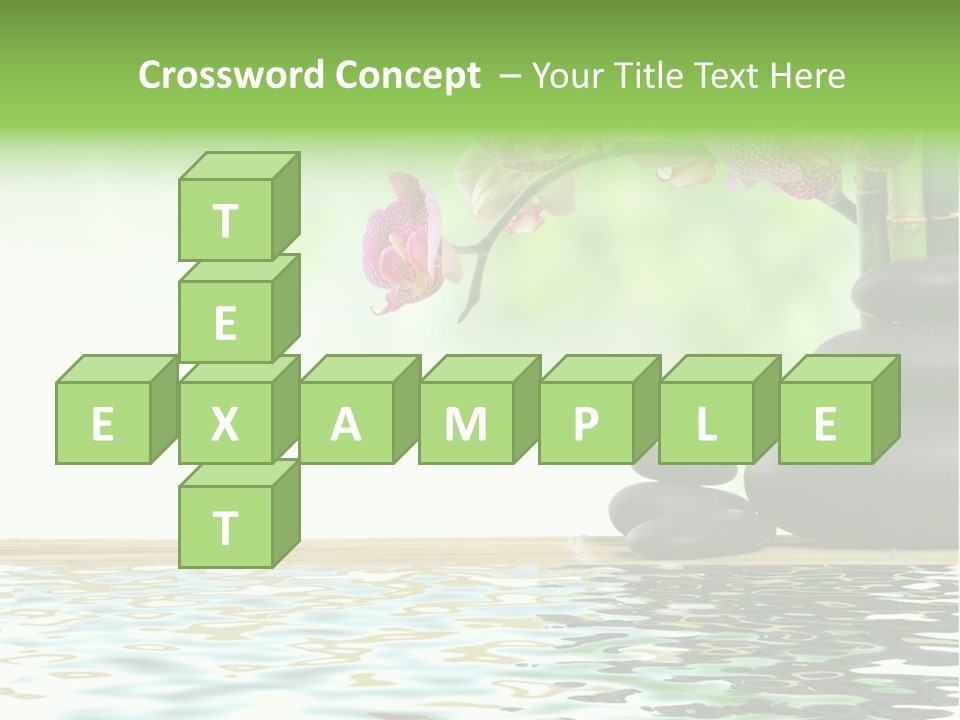 Lucky Background Boulder PowerPoint Template