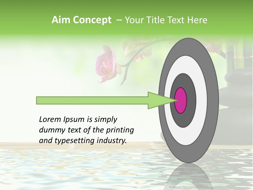 Lucky Background Boulder PowerPoint Template