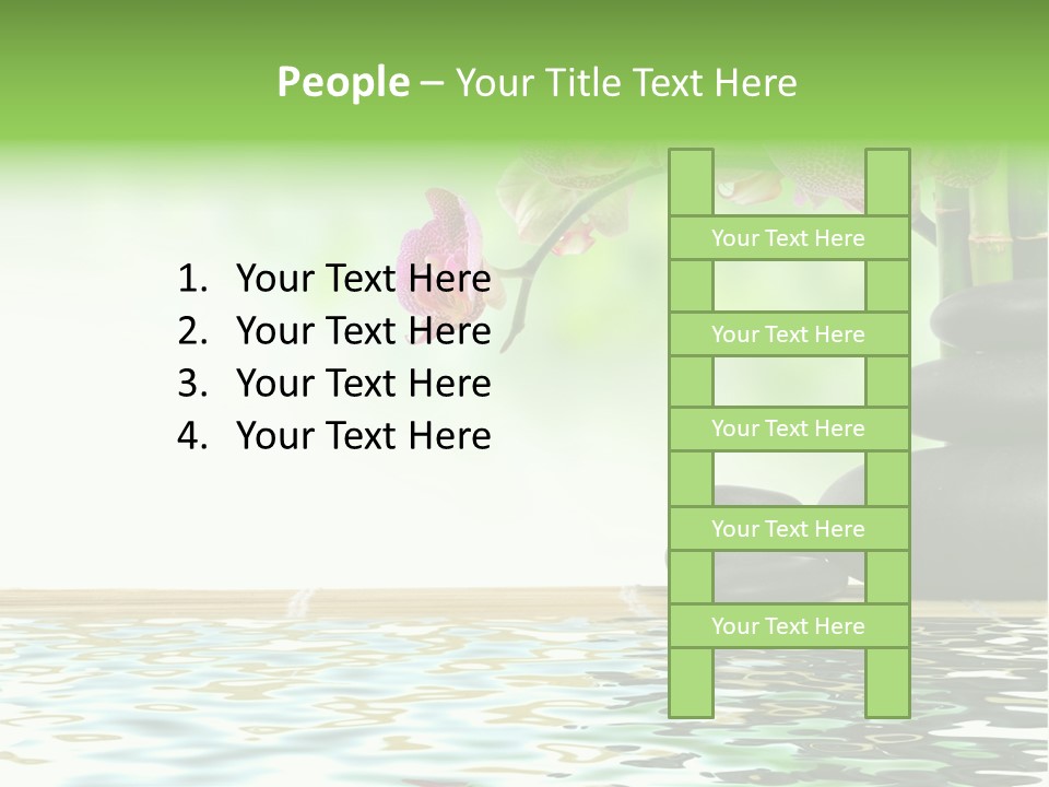 Lucky Background Boulder PowerPoint Template