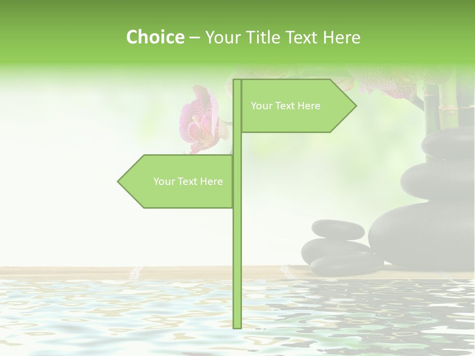 Lucky Background Boulder PowerPoint Template