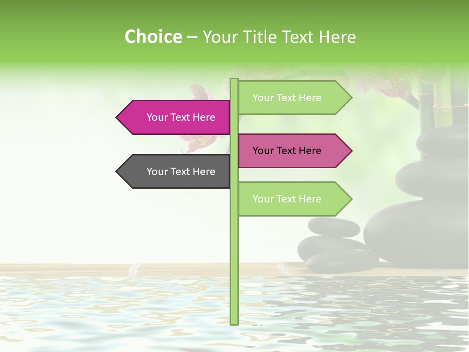 Lucky Background Boulder PowerPoint Template