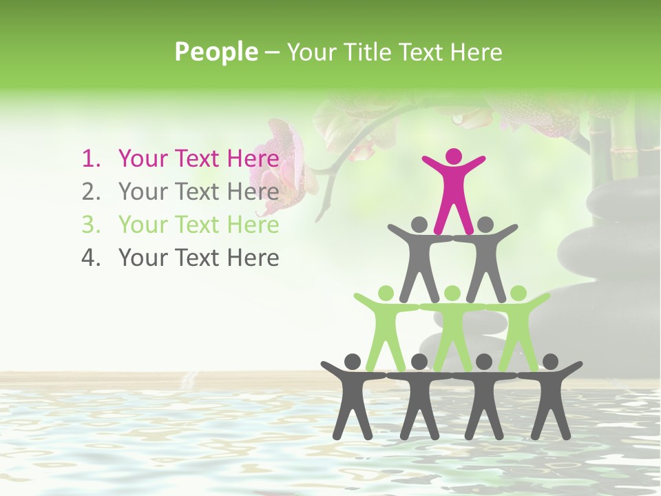 Lucky Background Boulder PowerPoint Template