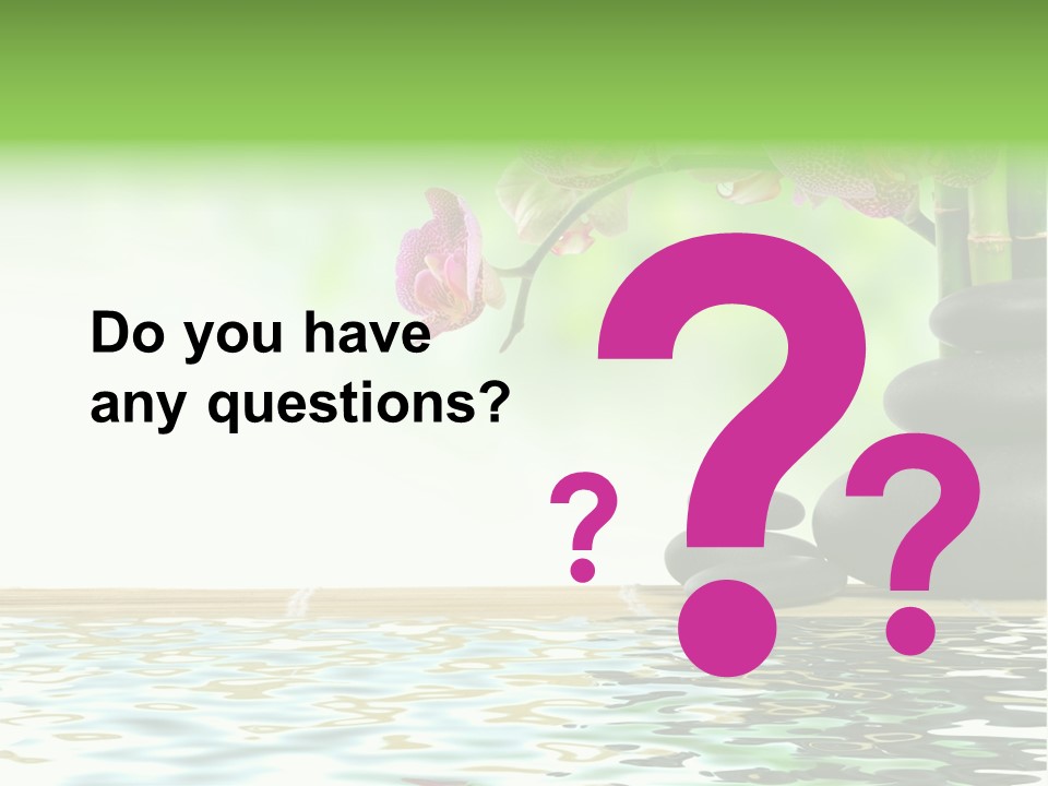 Lucky Background Boulder PowerPoint Template