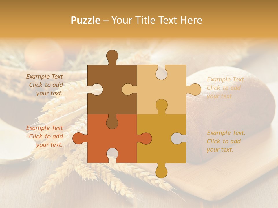 Piece Food Suck PowerPoint Template