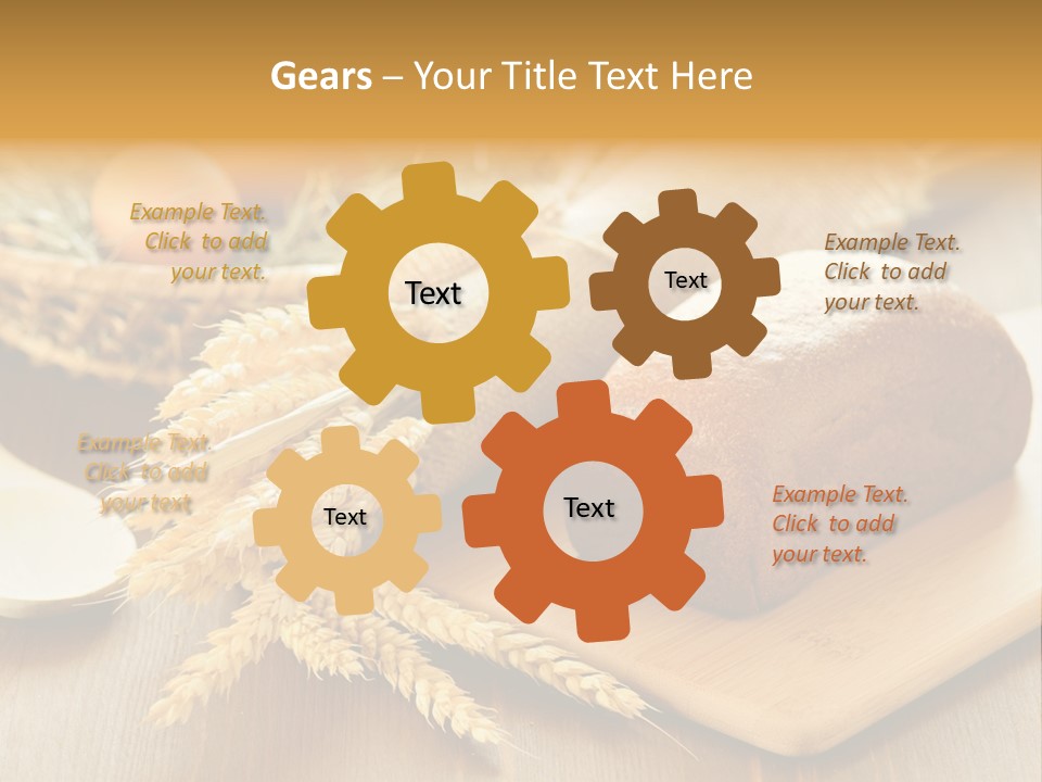 Piece Food Suck PowerPoint Template