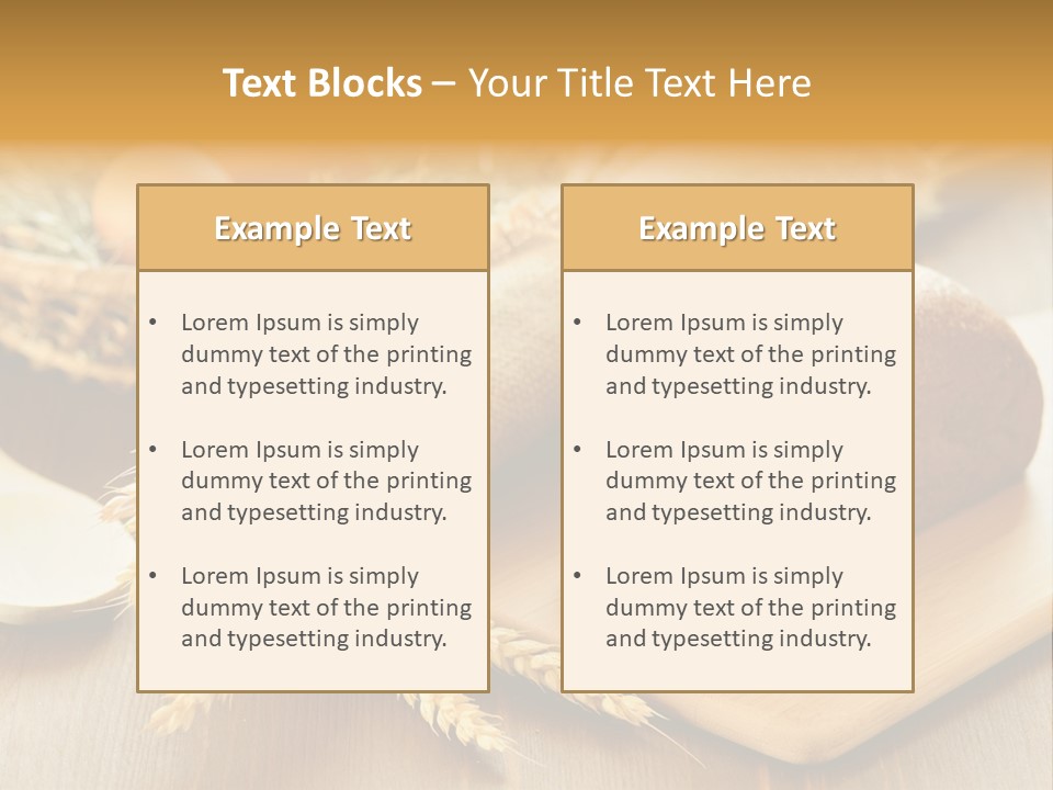 Piece Food Suck PowerPoint Template