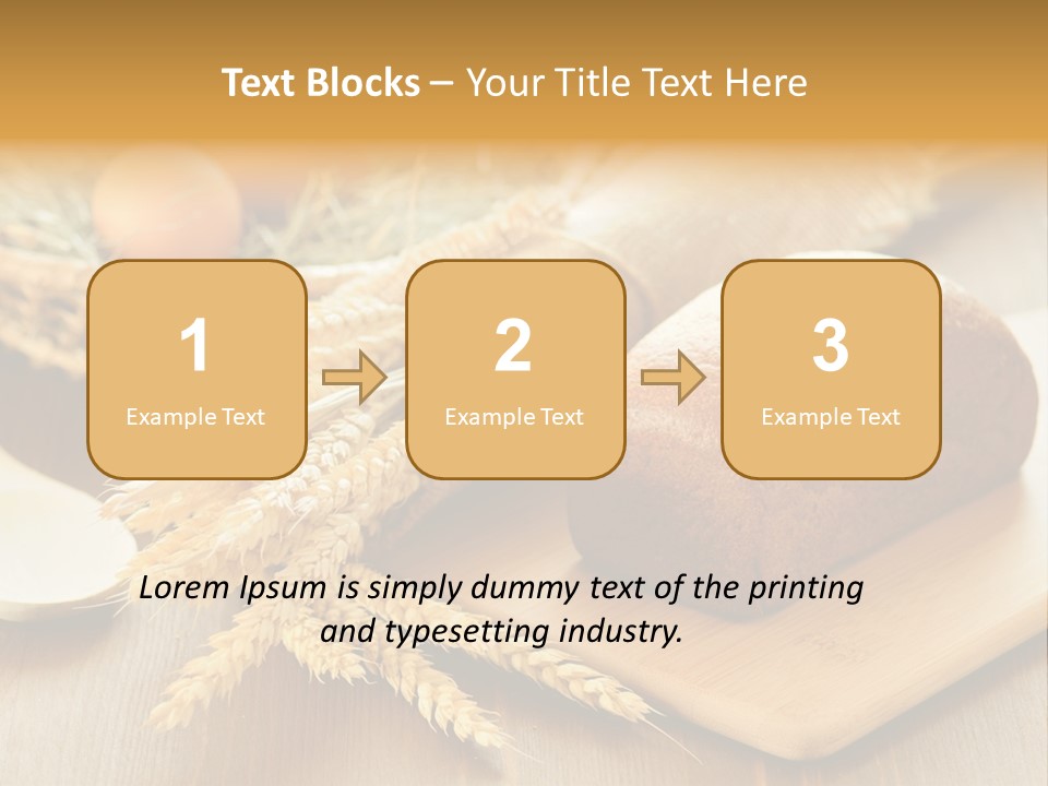Piece Food Suck PowerPoint Template