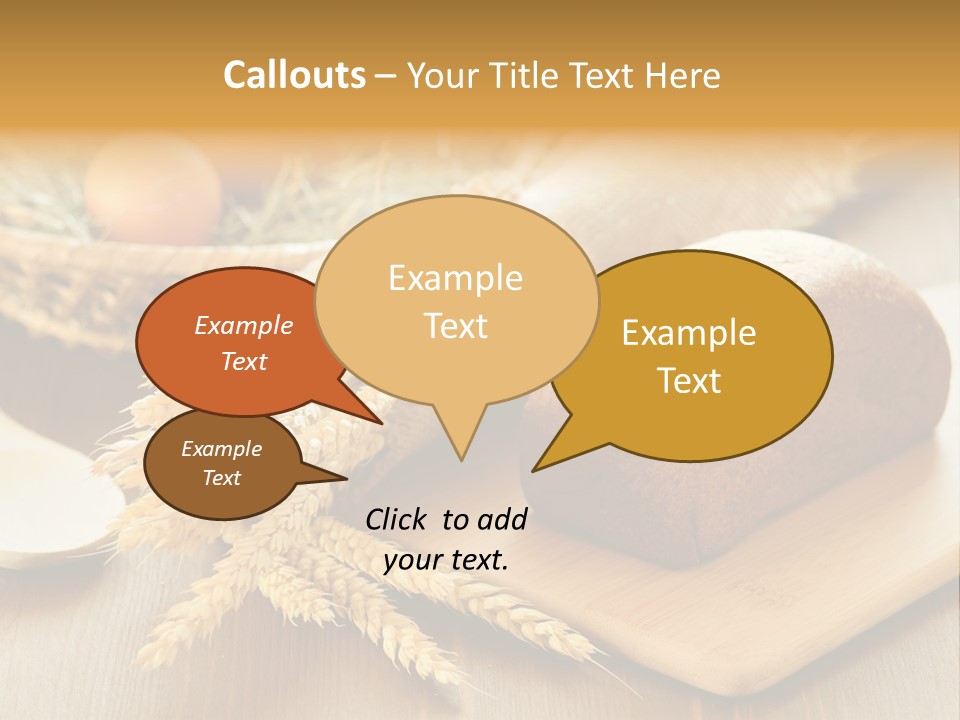 Piece Food Suck PowerPoint Template