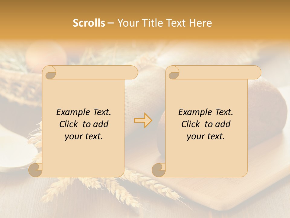 Piece Food Suck PowerPoint Template