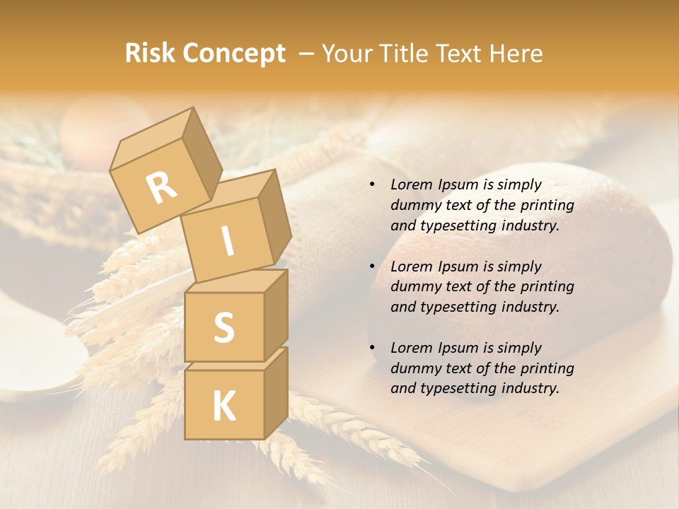 Piece Food Suck PowerPoint Template