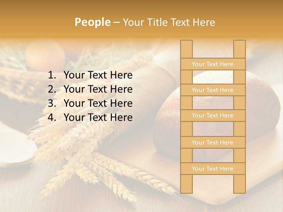 Piece Food Suck PowerPoint Template