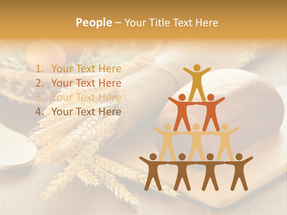 Piece Food Suck PowerPoint Template