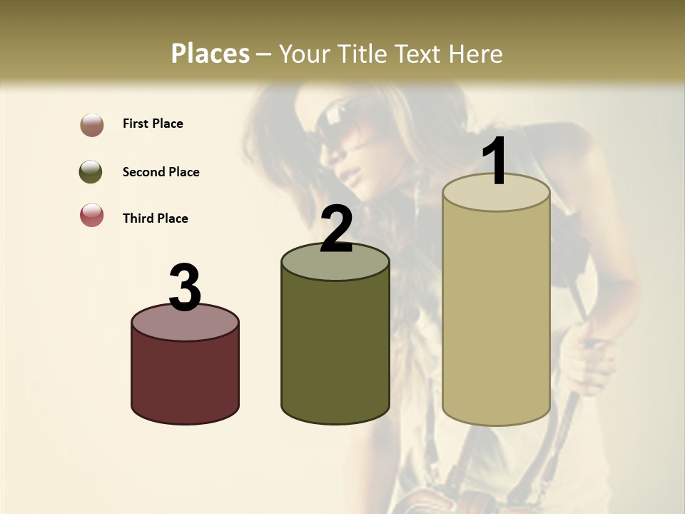 White Emotions Lifestyles PowerPoint Template