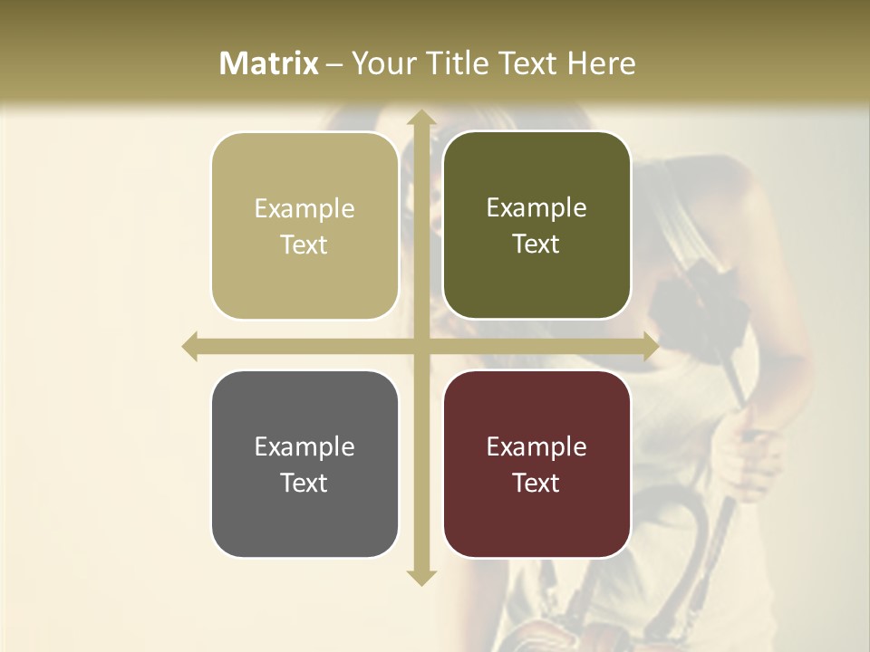 White Emotions Lifestyles PowerPoint Template