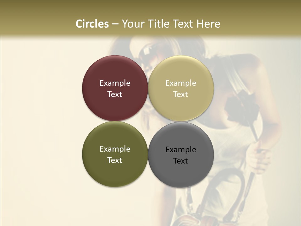 White Emotions Lifestyles PowerPoint Template