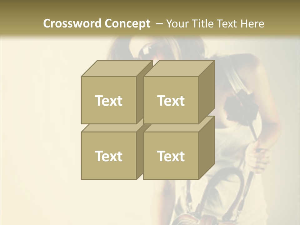 White Emotions Lifestyles PowerPoint Template