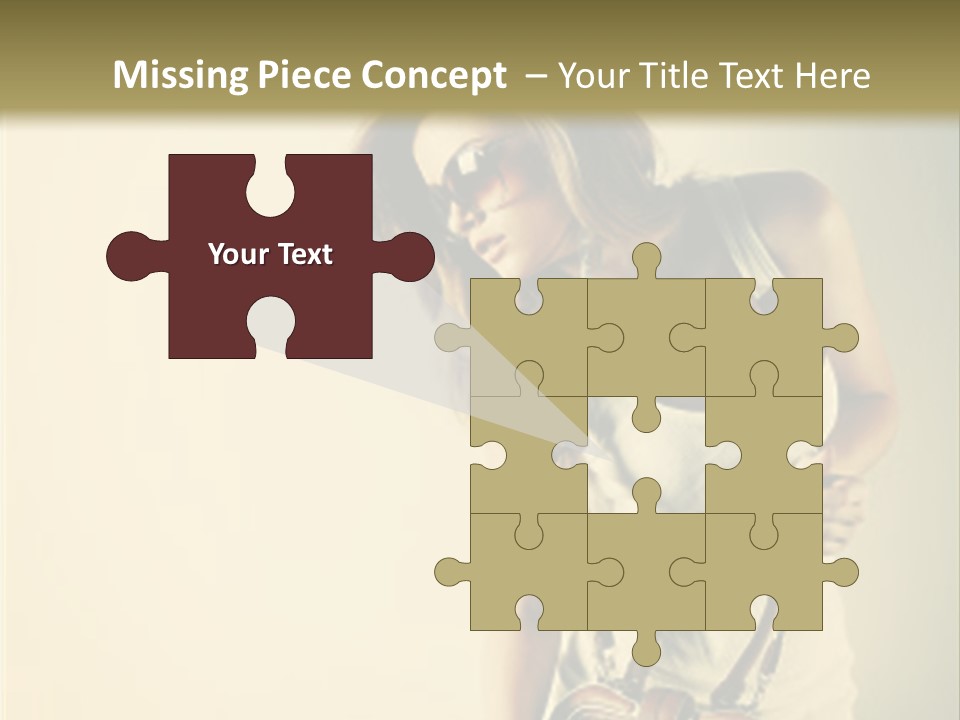 White Emotions Lifestyles PowerPoint Template