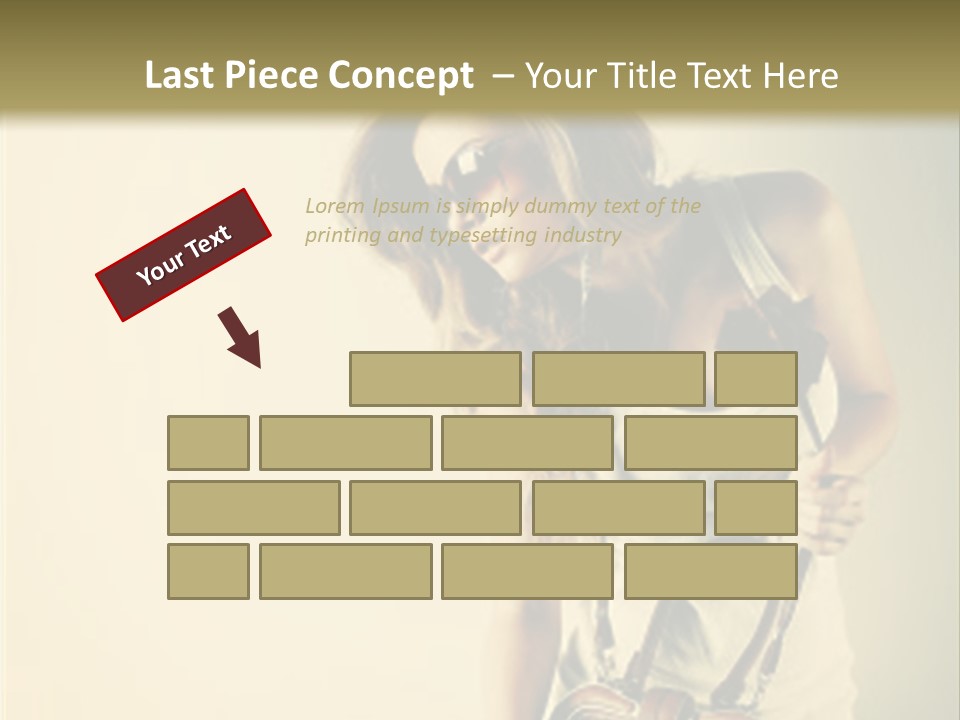 White Emotions Lifestyles PowerPoint Template