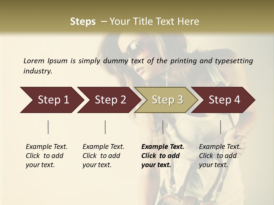 White Emotions Lifestyles PowerPoint Template