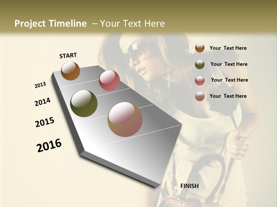 White Emotions Lifestyles PowerPoint Template