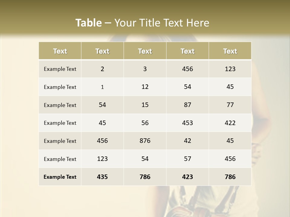 White Emotions Lifestyles PowerPoint Template