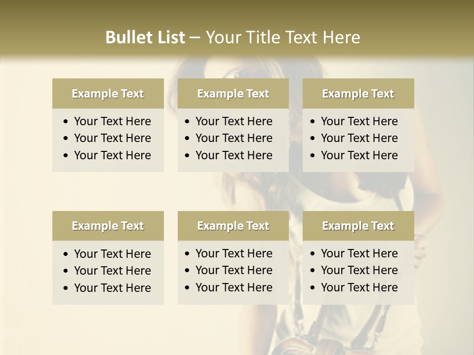 White Emotions Lifestyles PowerPoint Template