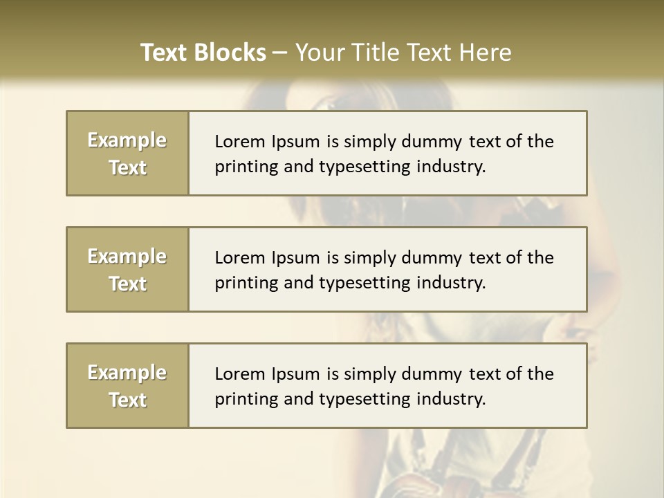 White Emotions Lifestyles PowerPoint Template