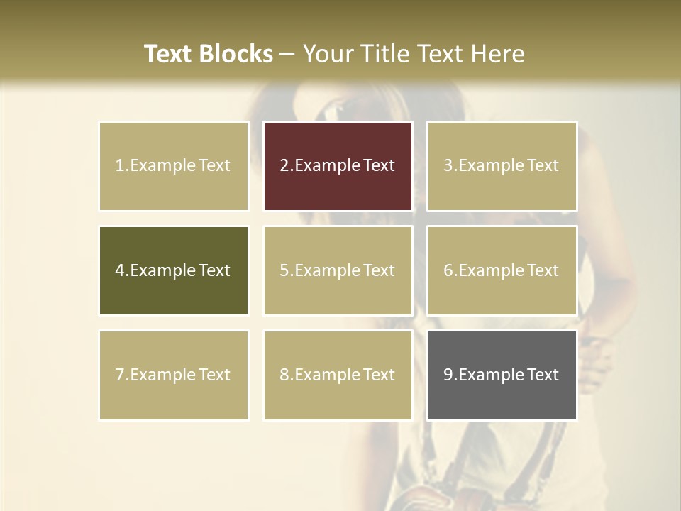 White Emotions Lifestyles PowerPoint Template