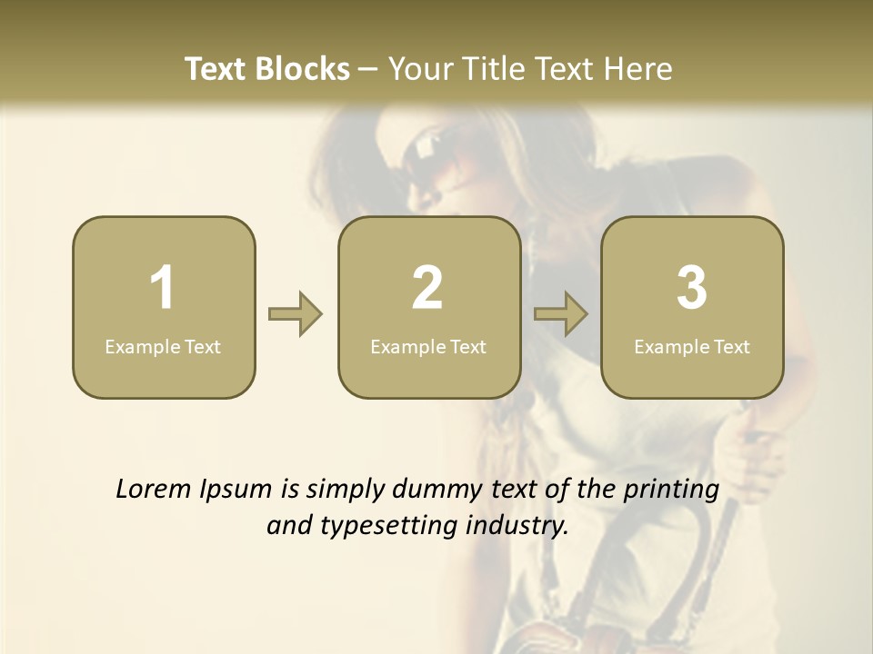 White Emotions Lifestyles PowerPoint Template