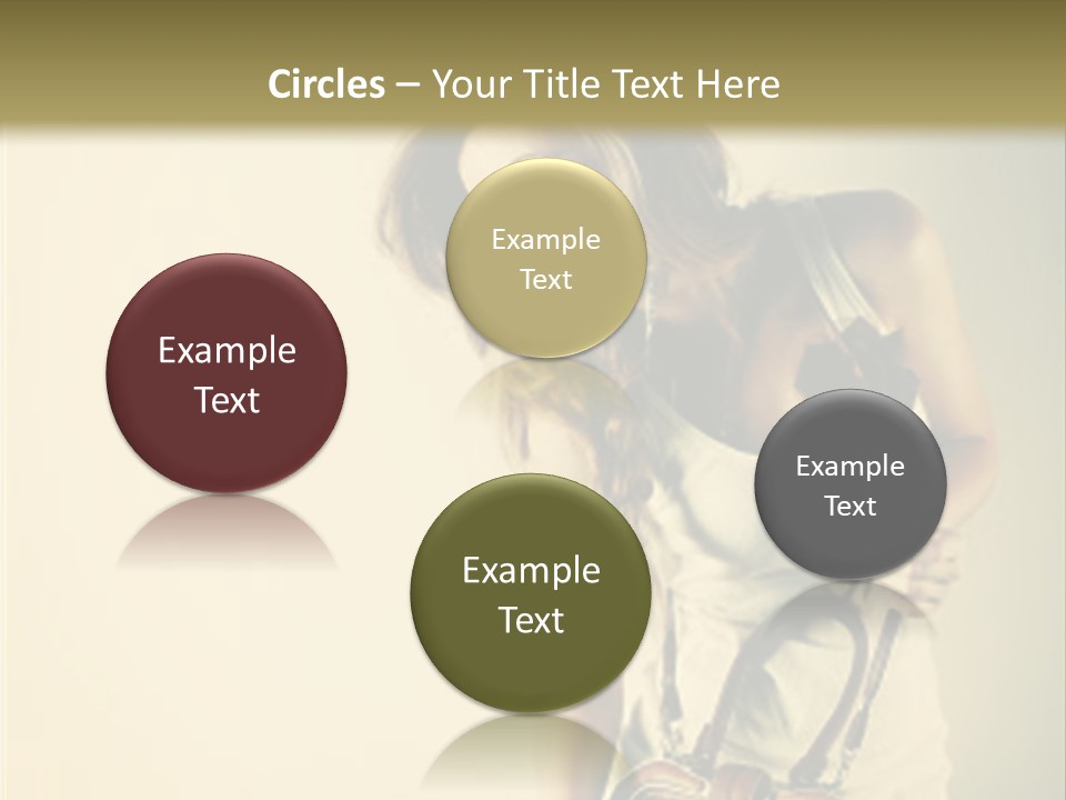 White Emotions Lifestyles PowerPoint Template