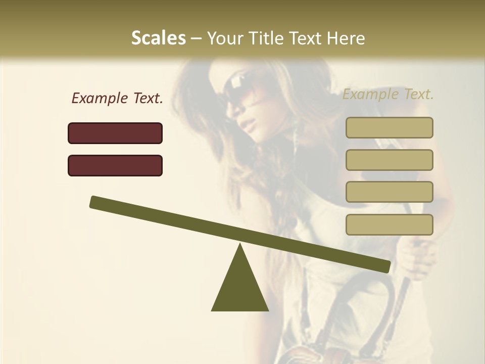 White Emotions Lifestyles PowerPoint Template