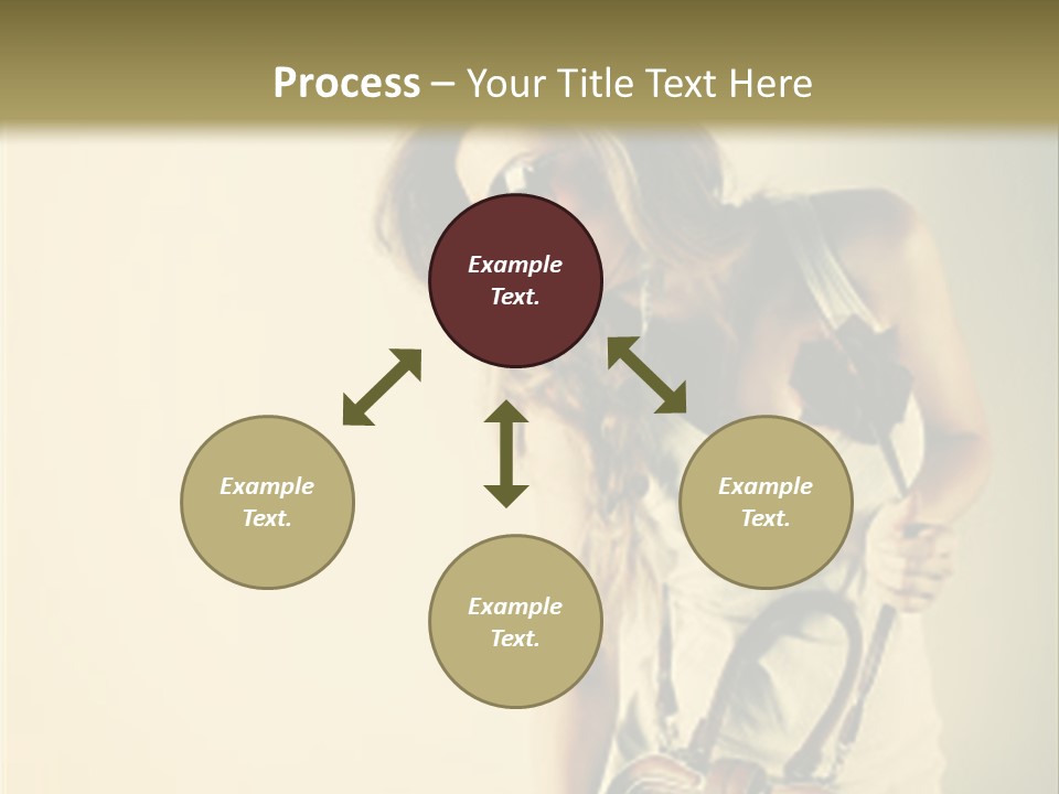 White Emotions Lifestyles PowerPoint Template