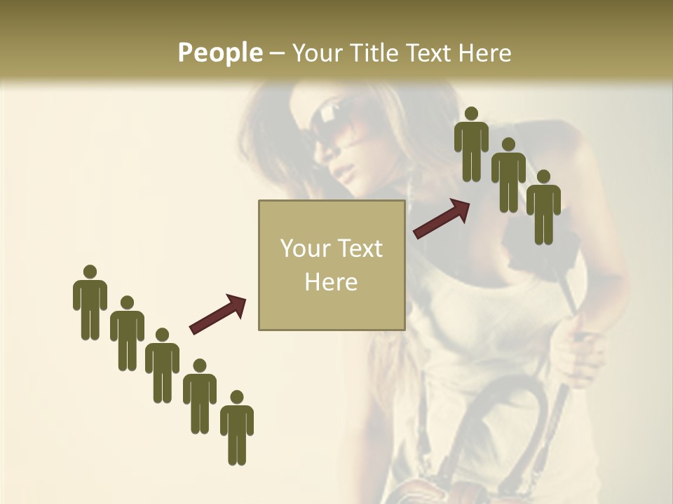 White Emotions Lifestyles PowerPoint Template