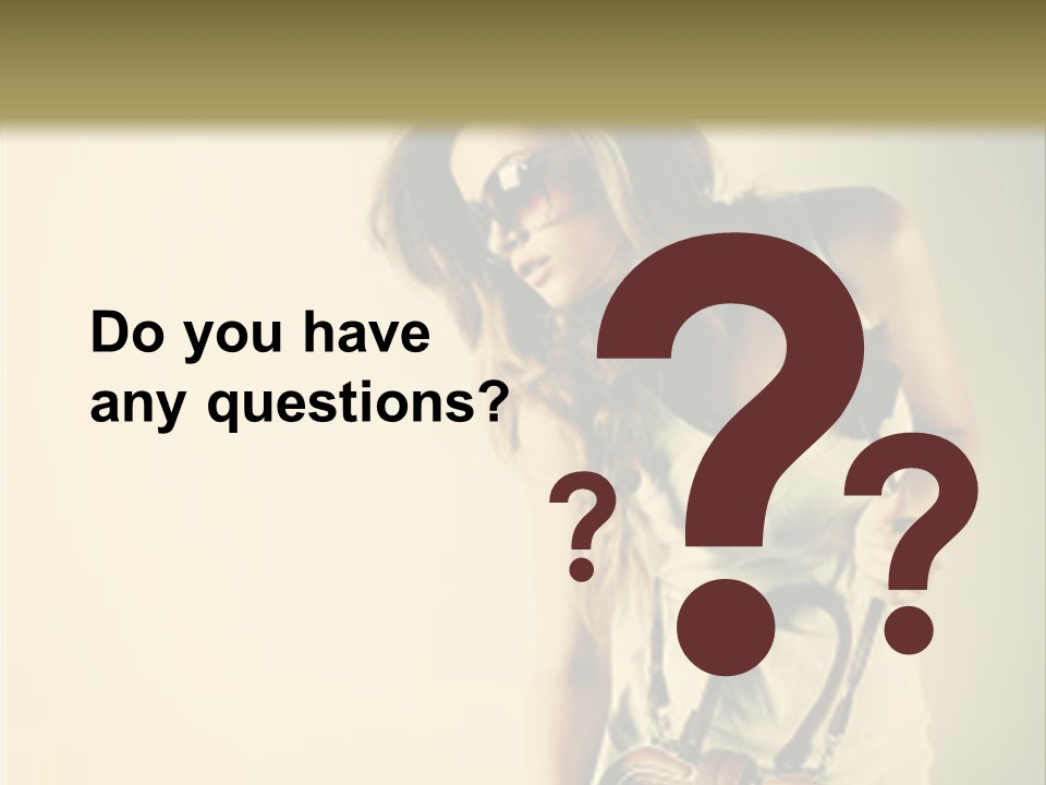 White Emotions Lifestyles PowerPoint Template