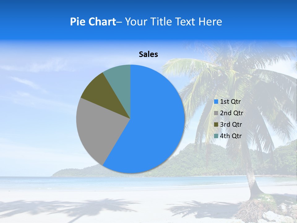 Paradise Coast Sun PowerPoint Template