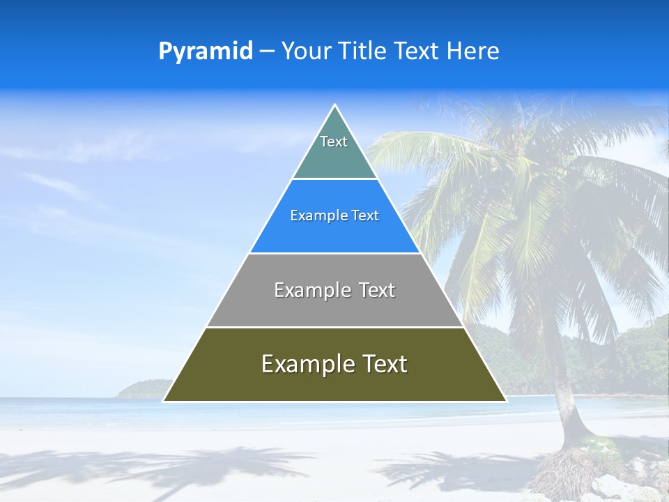 Paradise Coast Sun PowerPoint Template